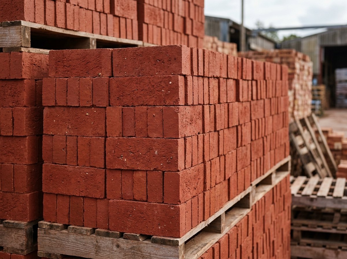 SUPER BRICKS Red Bricks Stack